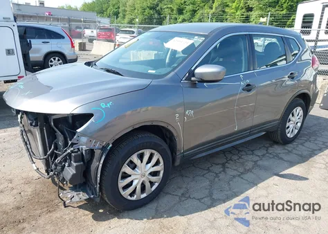 2017 Nissan Rogue S from USA, damaged, VIN KNMAT2MV1HP527951